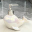 Creative Ceramic Whale Lotion Bottle Household Soap Bottle Shampoo Shower Gel Bottle Hand Sanitizer Bottles Bathroom Supplies - Korvel
