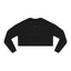Trendy Cat Lover Women's Cropped Sweatshirt