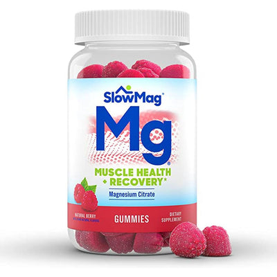 Gomitas SlowMag Mg para la Salud Muscular y Recuperación - 60 Unidades
