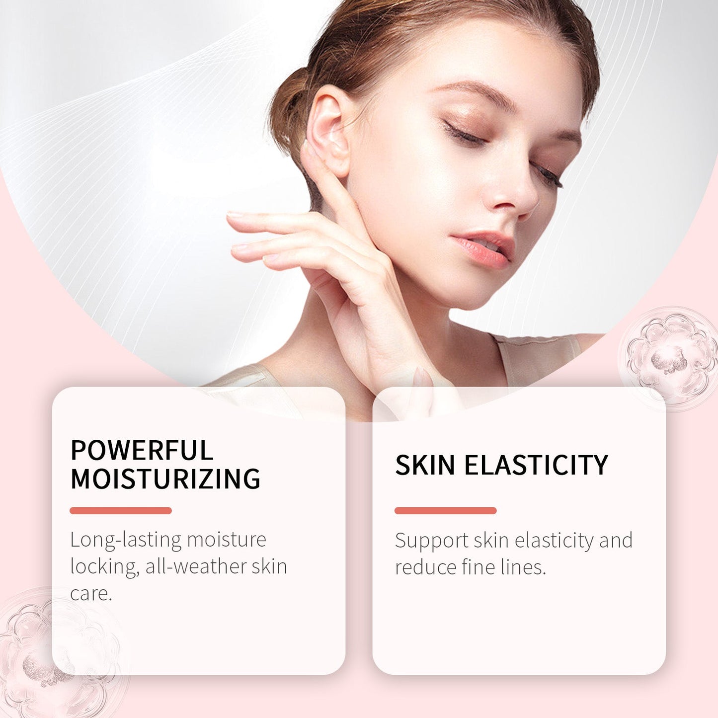 Moisturizing Cream Lightens Fine Lines, Brightens Skin, Moisturizes Tender Skin And Improves Skin Quality - Korvel
