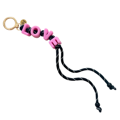 Encanto de bolso LOVE - Accesorio de llavero elegante
