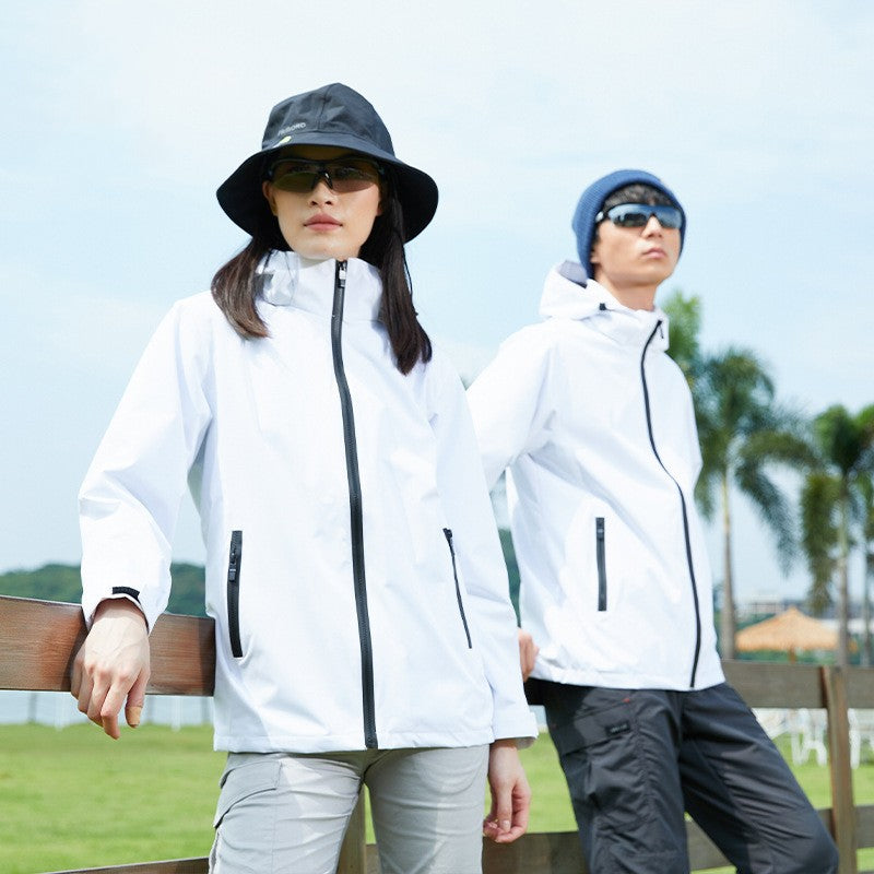 Premium Waterproof Windproof Shell Jacket for Outdoor Activities