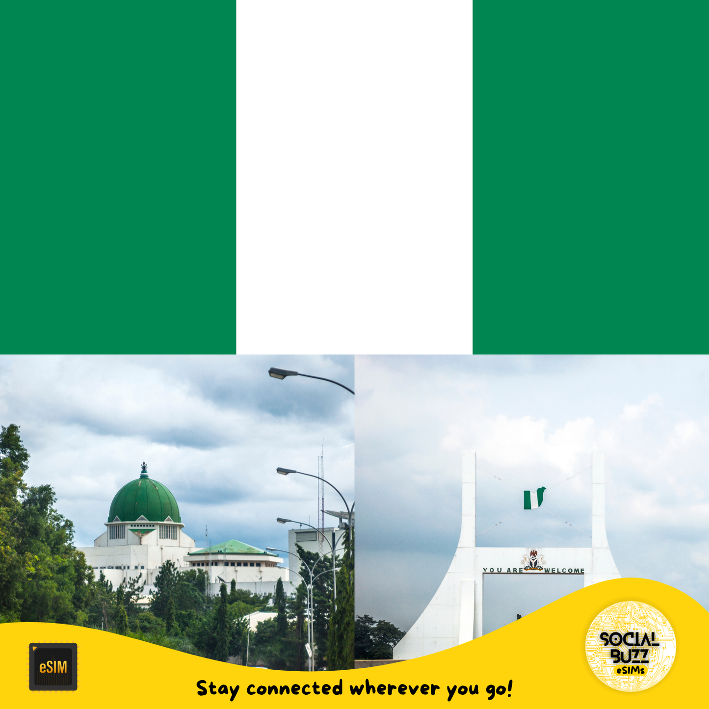 Plan de données Internet eSIM Nigeria