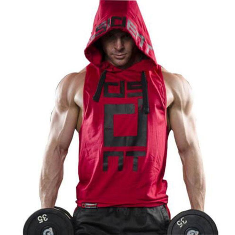 Men's Summer Sleeveless Hoodie