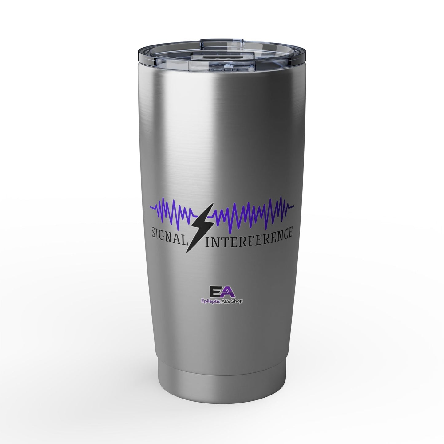Signal Interference 20oz Tumbler - Modern Design with Purpose