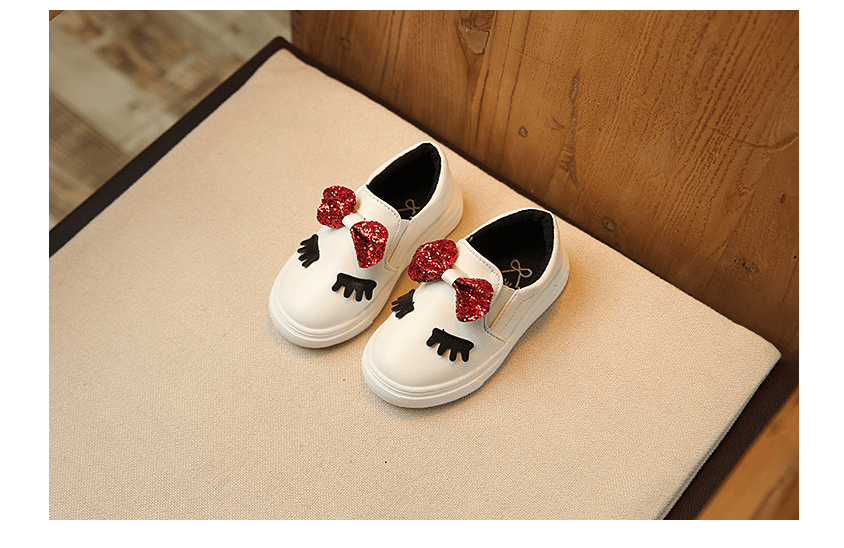 Zapatos Casual de Princesa con Lazo para Niñas en sus Primeros Pasos