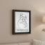 L'impression sur toile Chat Le Monde Peut Attendre