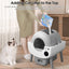 Automatic Smart Cat Litter Box, Large Capacity Self-Cleaning Litter Box with Infrared/Gravity/Ambient Light Function(Model B) - Korvel