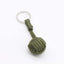 Outdoor Parachute Cord Woven Key Ball - Versatile Key Pendant