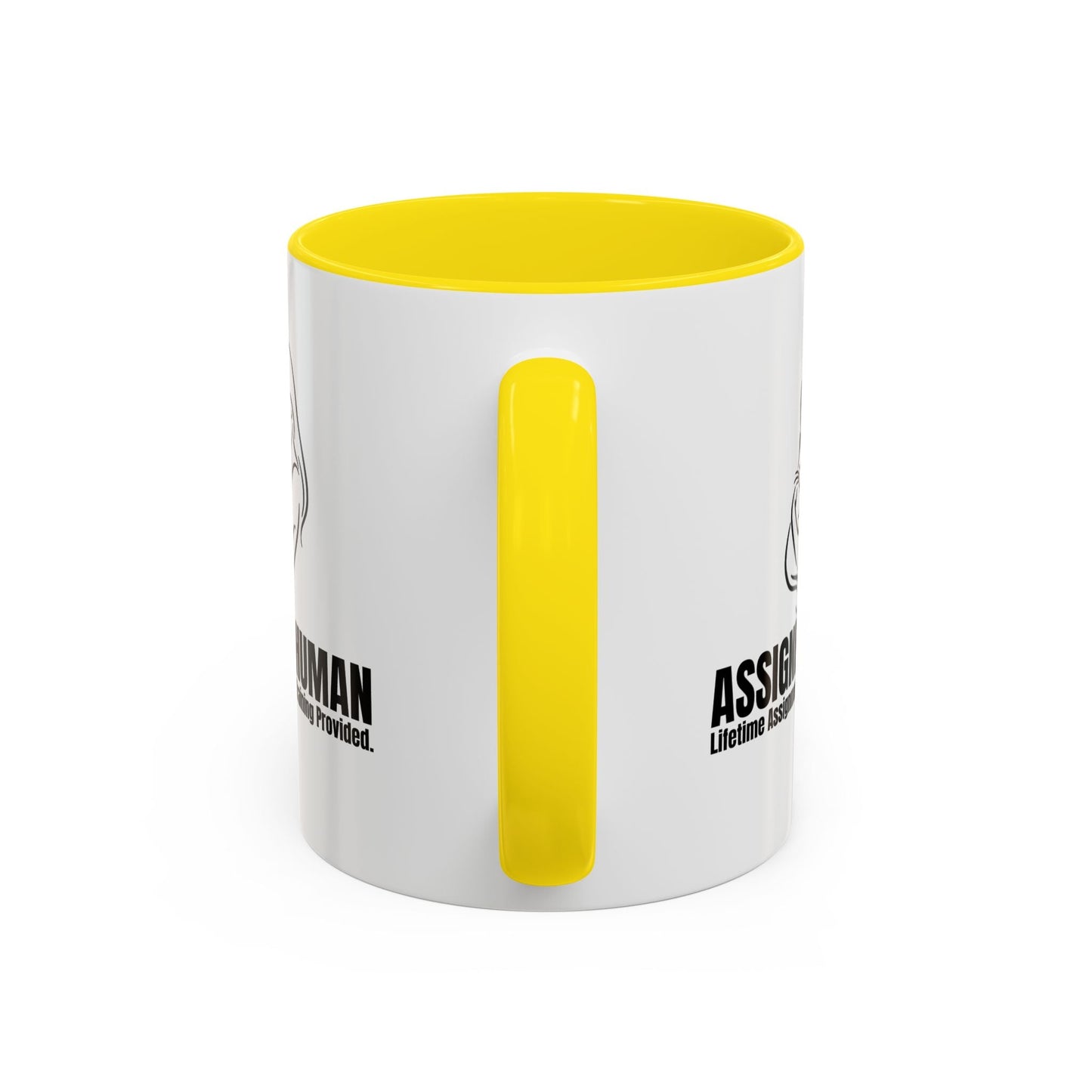 Assigned Human Mug – Cat Coffee Cup