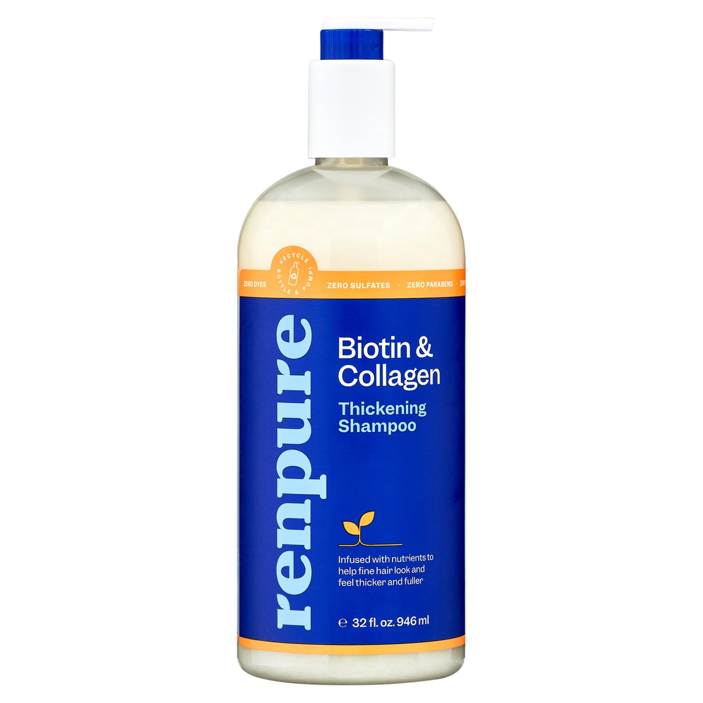 Shampoing micellaire original infusé de biotine Mane 'n Tail 11,2 oz