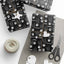 Papier Cadeau Pattes de Chat – Noir & Blanc