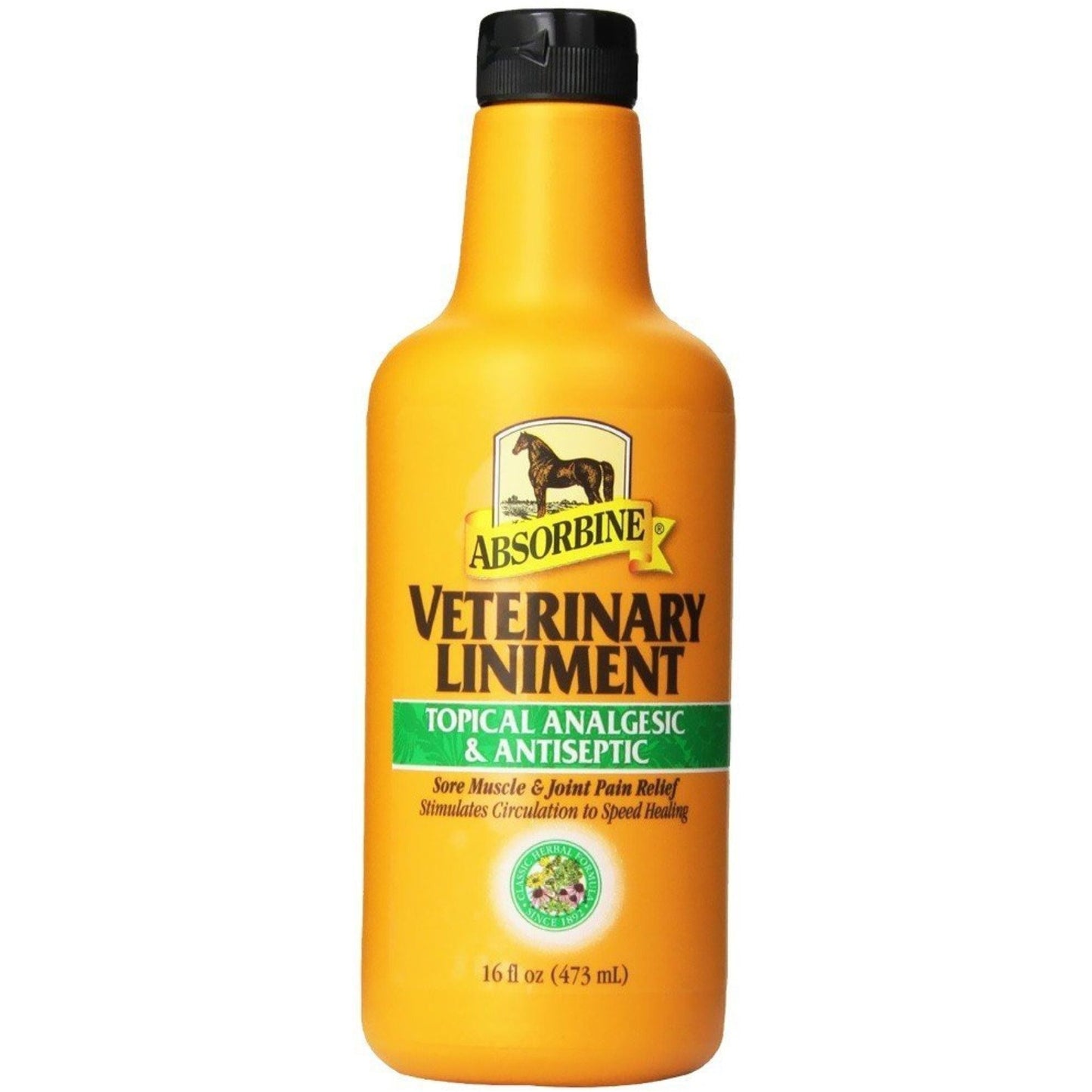 Linimento Veterinario Absorbine Antiséptico Tópico - 16 Oz