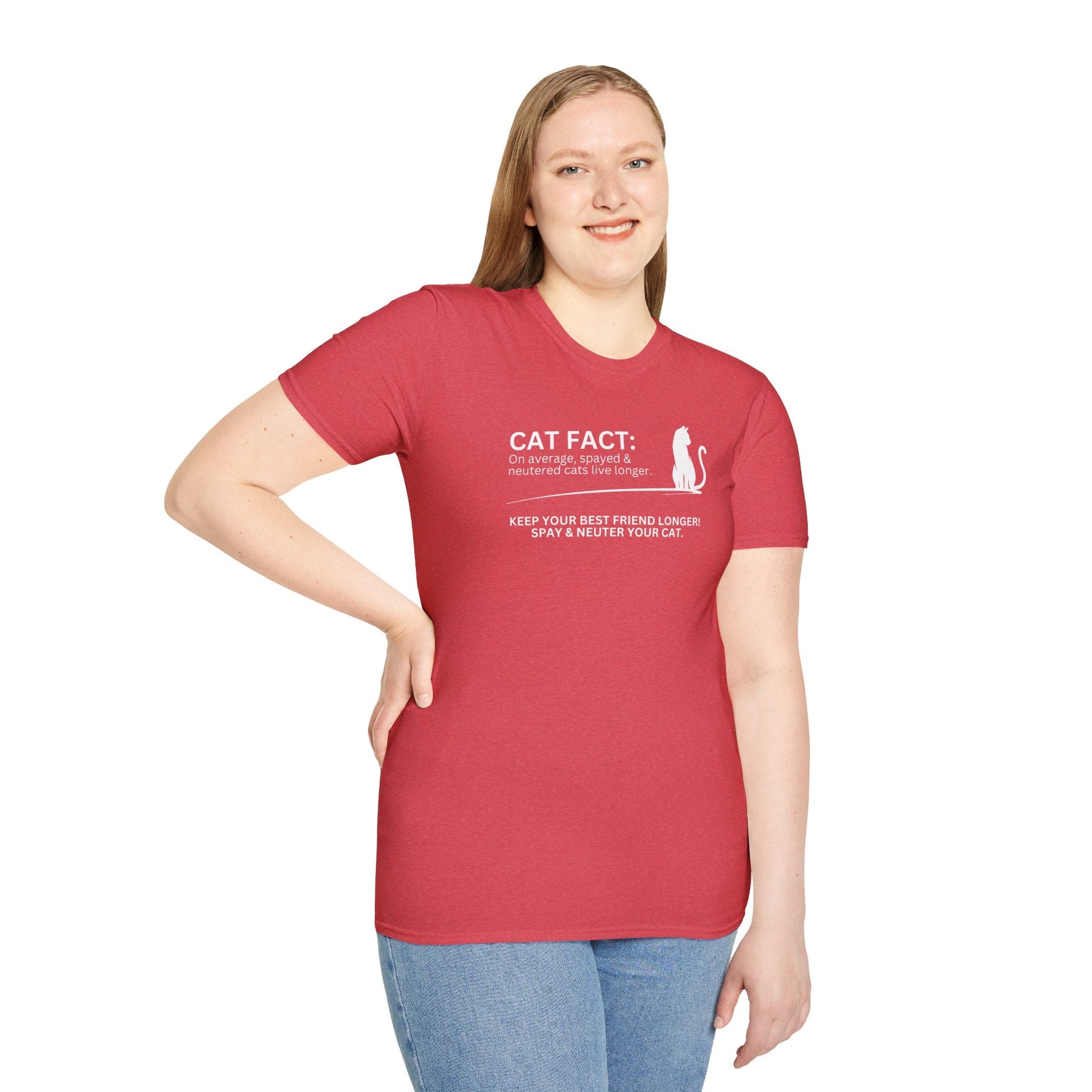 Unisex Softstyle T-Shirt for Spay Neuter Awareness - Korvel