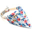 Bufanda Triangular Floral Margarita para Mascotas