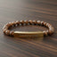 Natural Stone Freedom Bracelet - Stretch Bar Design