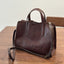 Premium Women's Casual All-Match Tote Bag in Full-Grain Cowhide Leather