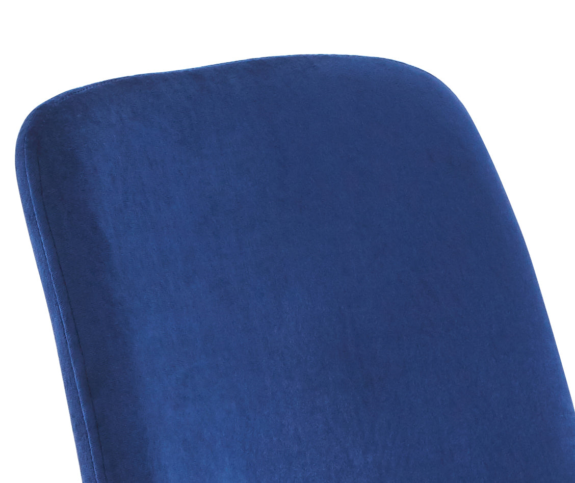 Modern Blue Dining Chair Set of 4