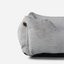 Luxurious Gray Corduroy Dog Sleeper Bed