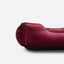 Luxurious Velvet Dog Bed in Rich Wine Color