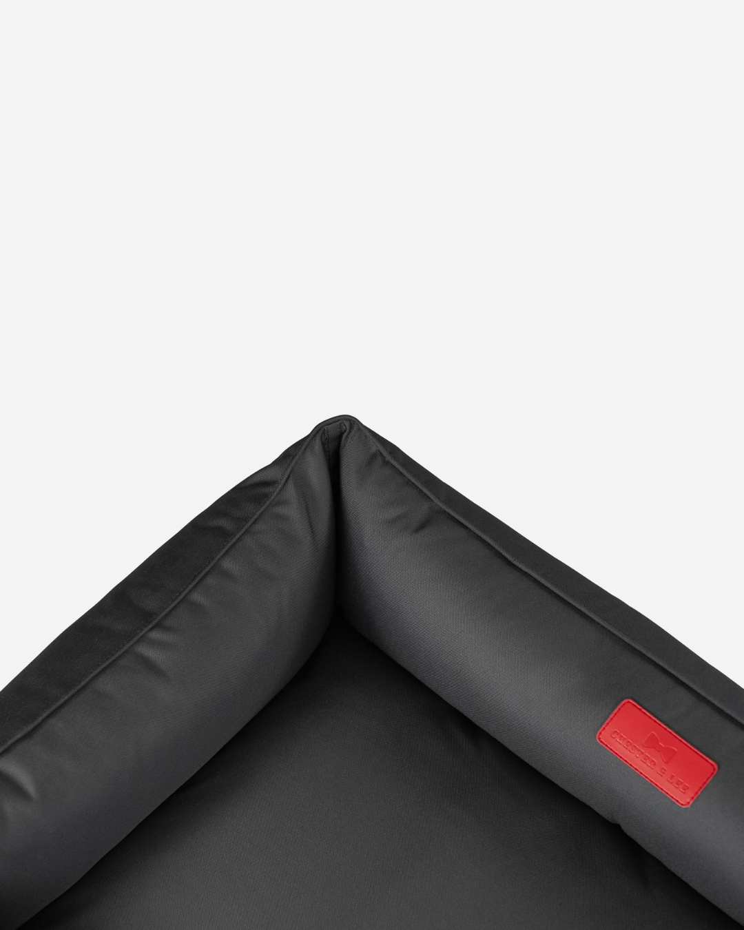 Cama para Perros Impermeable Listo para la Aventura en Gris