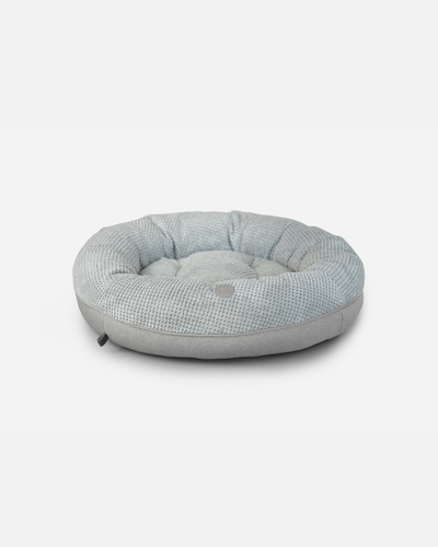 Cloud Comfort Moonlight Gray Donut Dog Bed