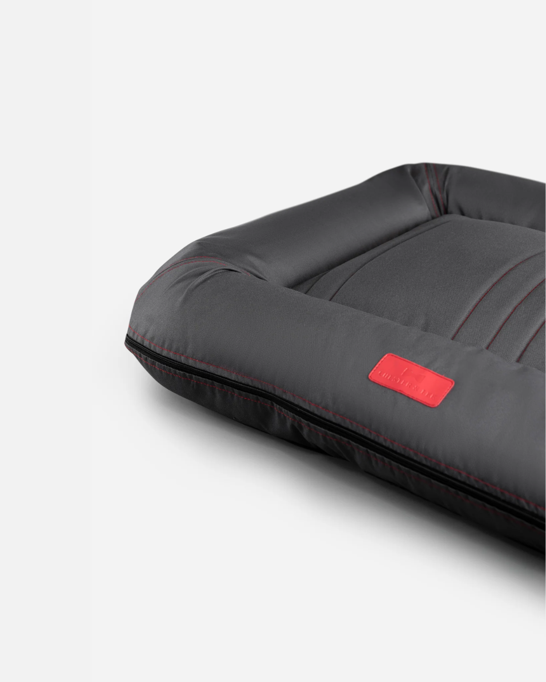 Premium Waterproof Lounger Dog Bed in Gray