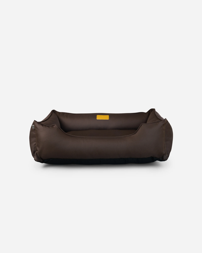 Adventure-Ready Waterproof Dog Bed in Brown