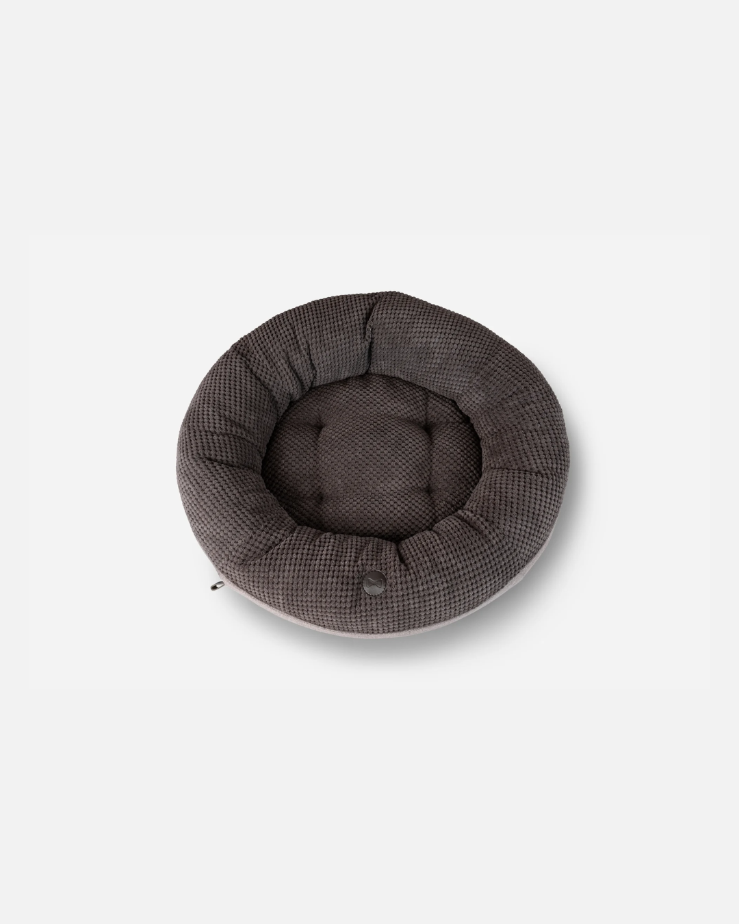 Cama para Perro Donut de Castaño Acogedor para Máximo Confort