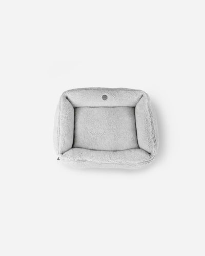 Cozy Cloud Dog Bed in Gray
