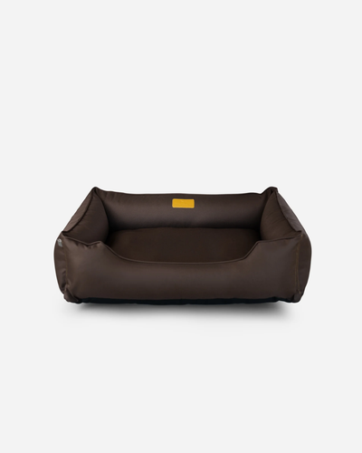 Adventure-Ready Waterproof Dog Bed in Brown