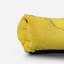 Cama para perros de lujo de corduroy amarillo soleado