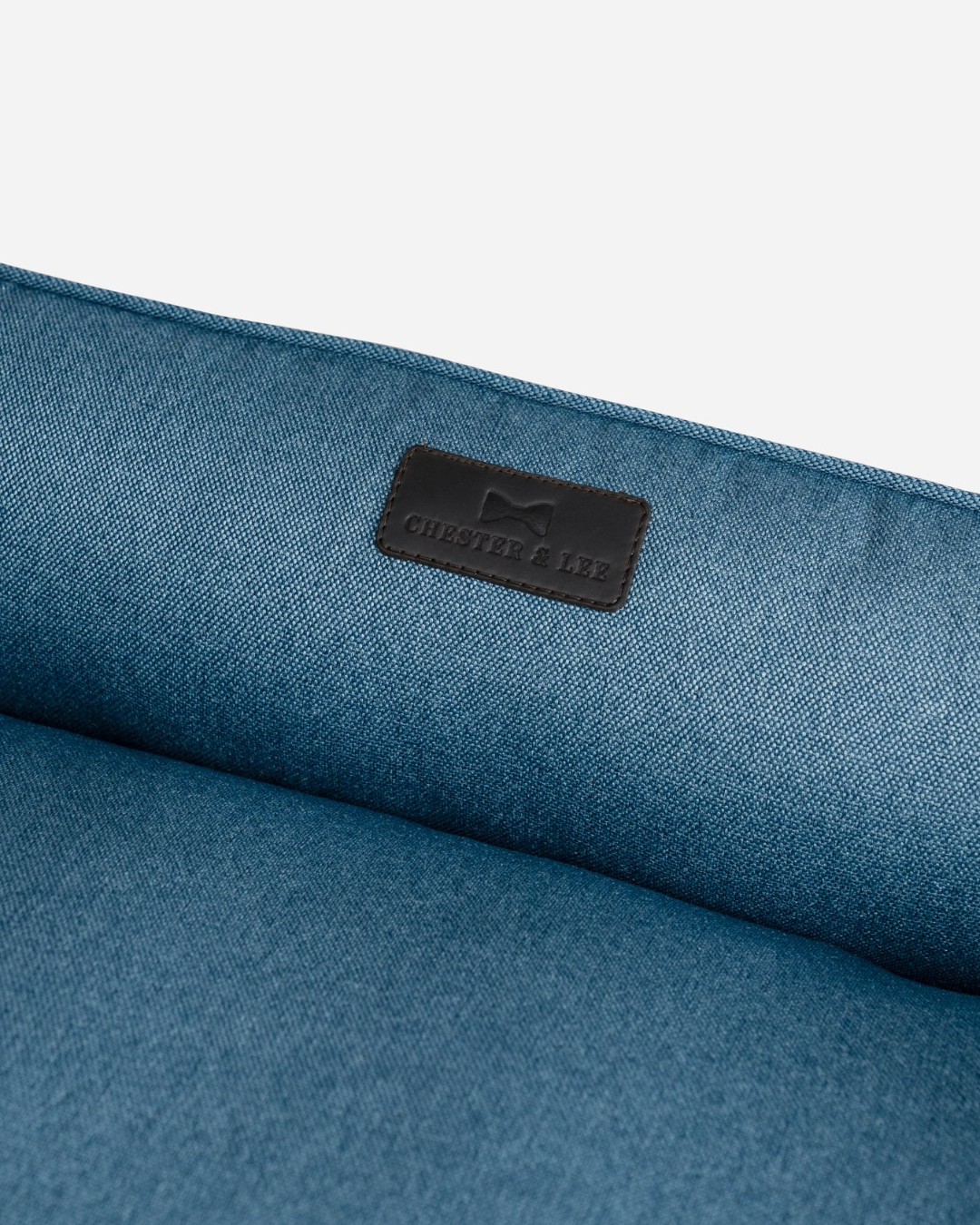 Denim Cotton Sleeper Dog Bed - Stylish Comfort