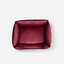 Luxurious Velvet Dog Bed in Rich Wine Color