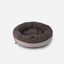 Cama para Perro Donut de Castaño Acogedor para Máximo Confort
