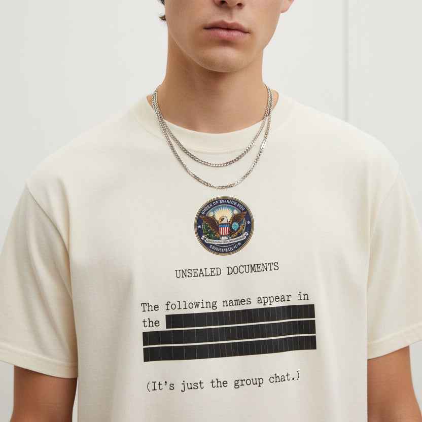 Unsealed Documents Unisex T-Shirt - Political Satire Tee