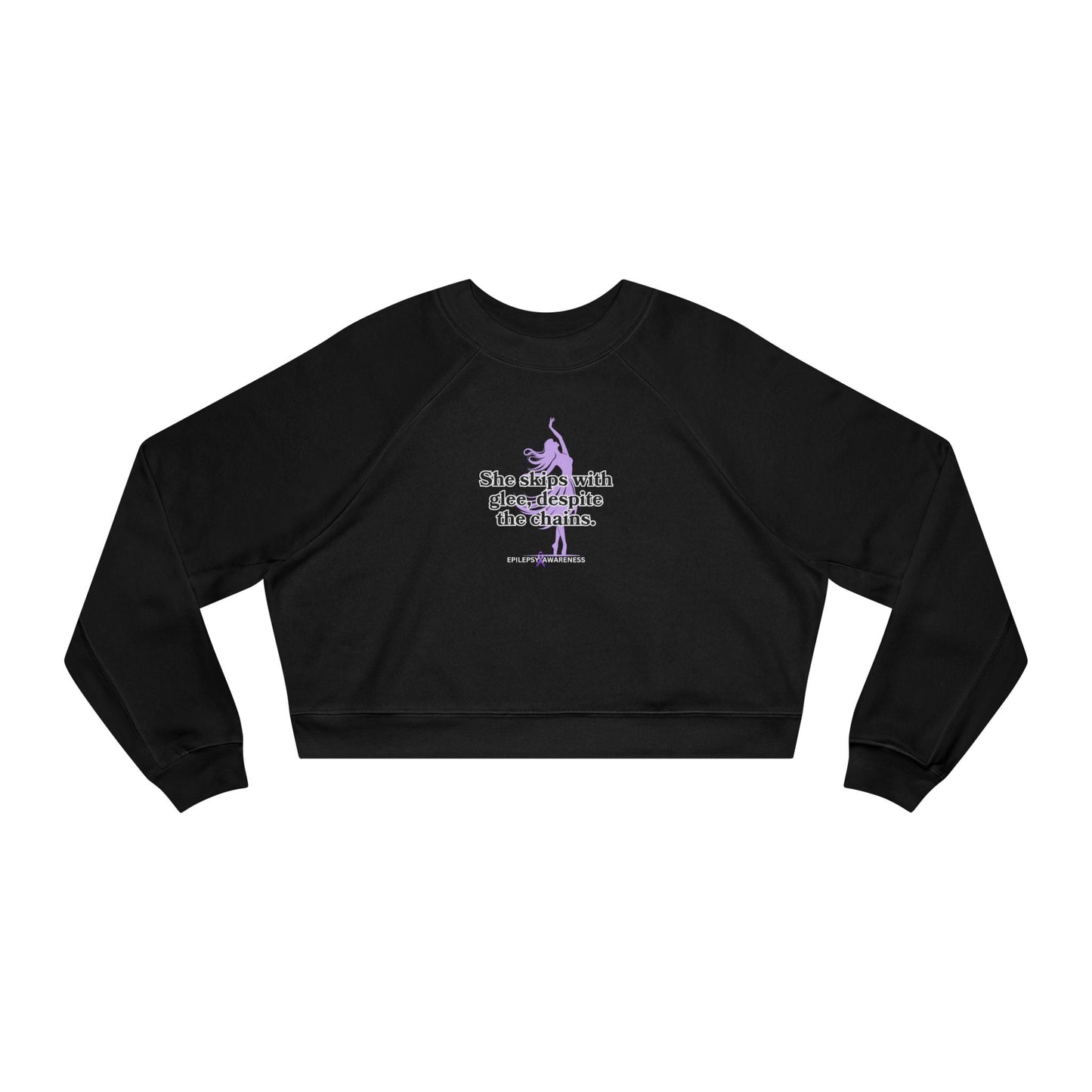 Joyful Moments Women's Cropped Fleece Sweatshirt - Korvel