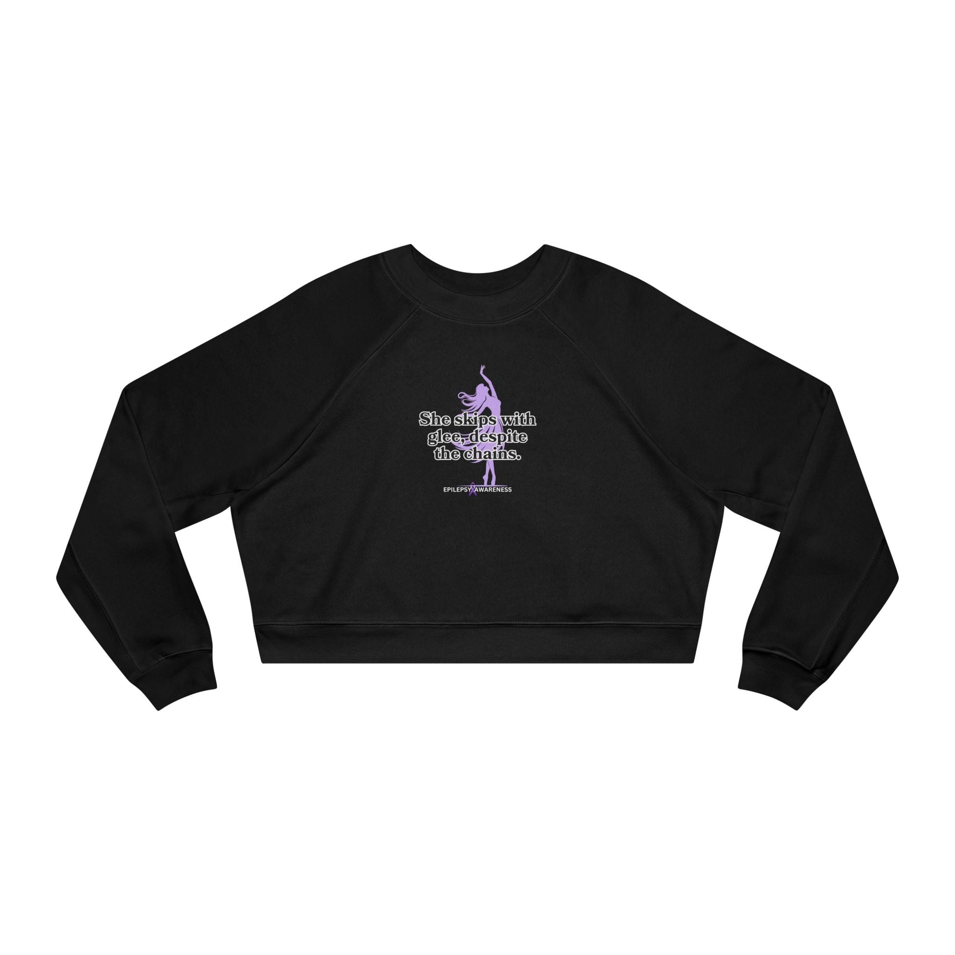 Joyful Moments Women's Cropped Fleece Sweatshirt - Korvel