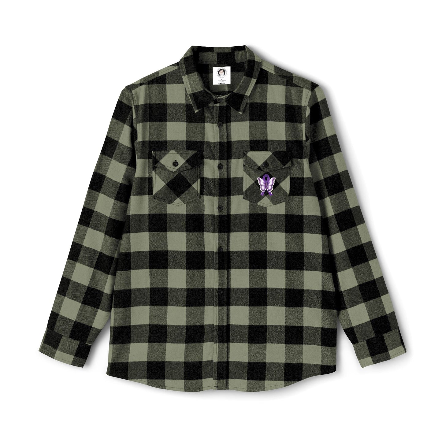 Chemise en flanelle unisexe Papillon de l'épilepsie