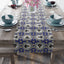 Elegant Faux Seal Pattern Table Runner