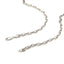 Chaîne Rolo Ovale en Or Blanc 14k - 4,6 mm