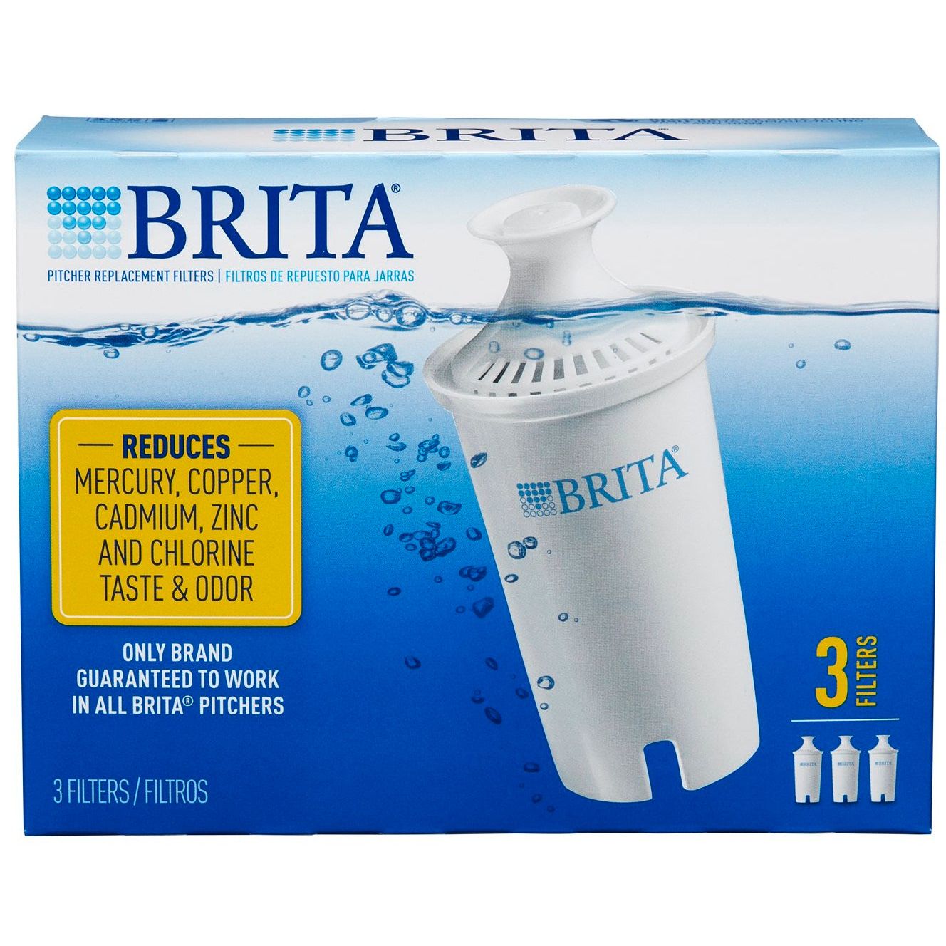 Filtros de Agua de Reemplazo Avanzados Brita