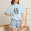 Pas un remède, un vêtement de confort - T-shirt teint en pièce