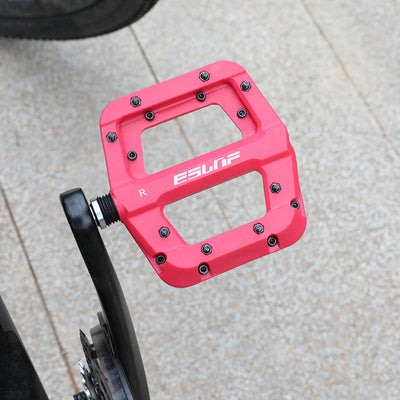 Nylon Fiber Bearing Anti-Skid Wide-Faced Pedal Dead Fly Mountain Peilin Bicycle Pedal - Korvel