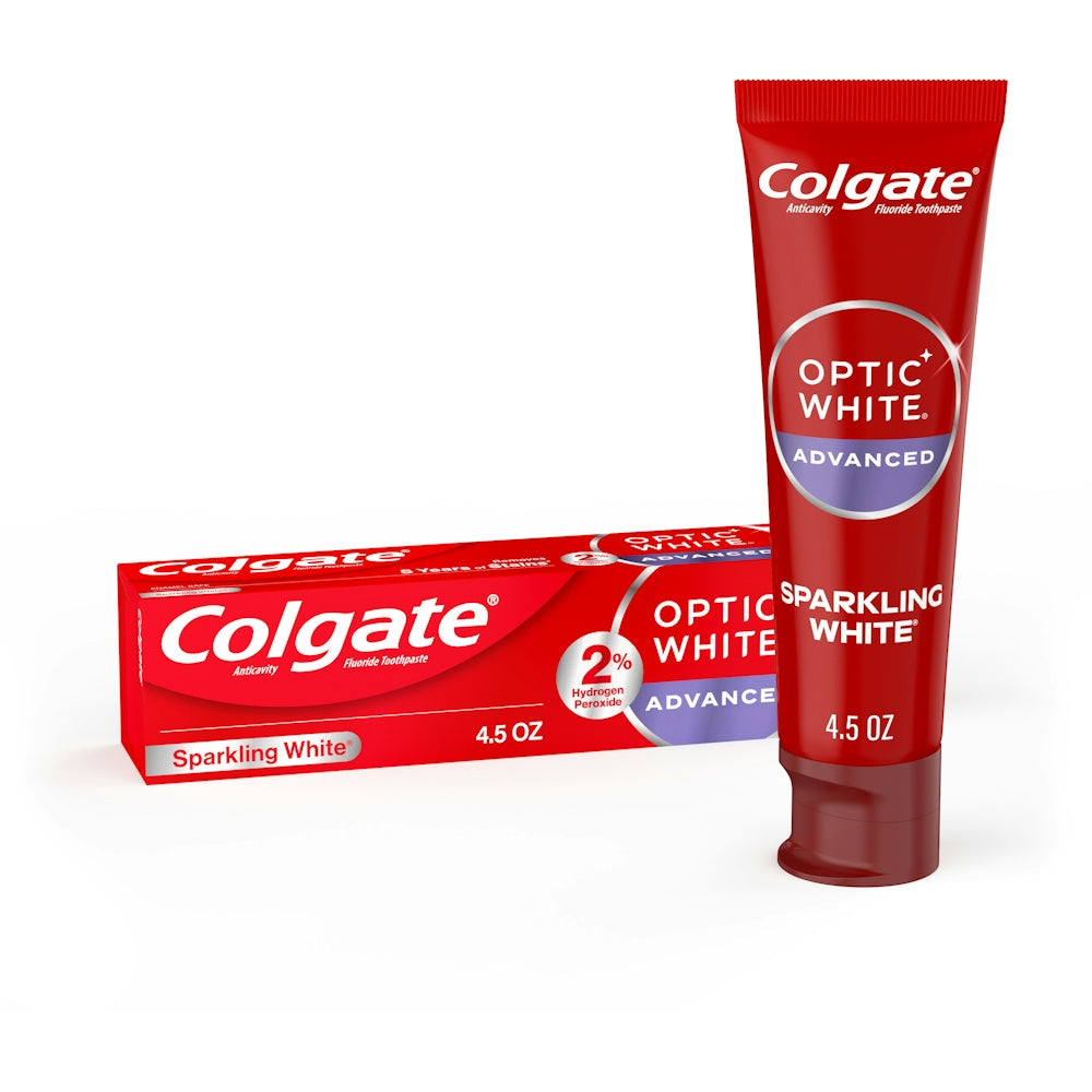 Pasta de dientes Colgate Optic White Advanced - Blanco Radiante