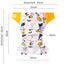 Happy Flute 1 pcs heavy wetter night AIO AI2 baby cloth diaper nappy one size fit all - Korvel