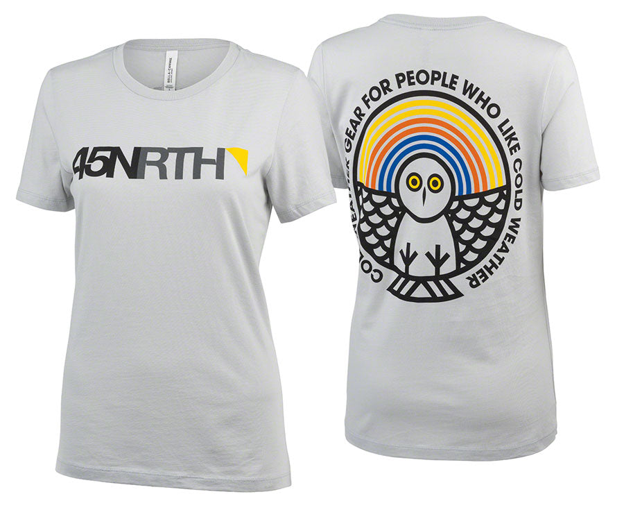 Camiseta 45NRTH Winter Wonder - Mujer Gris Grande