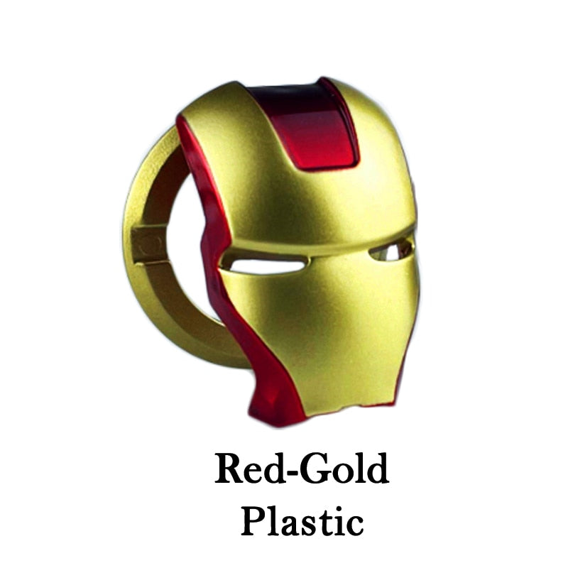 Iron Man Car Interior Engine Ignition Start Stop Button Protective Cover Decoration Sticker Car Interior Accessories - Korvel