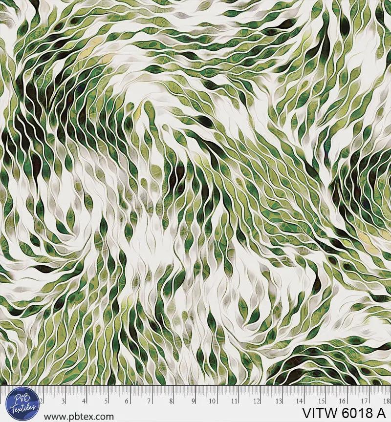 Tela de algodón de 108" Vitality Chic Green - Paquete de 5/8 de yarda