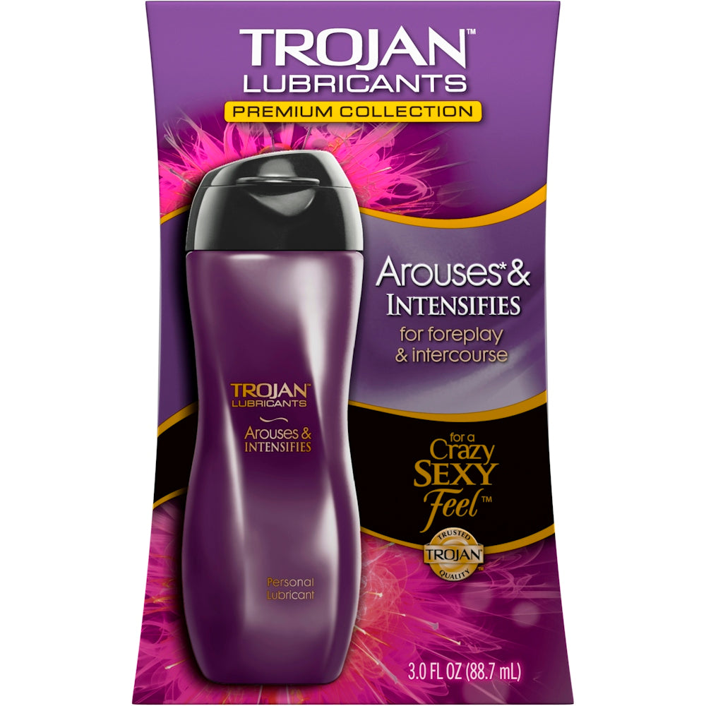 Lubricante Personal Trojan Arouses & Intensifies